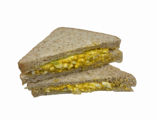 Curried Egg & Lettuce Sandwich